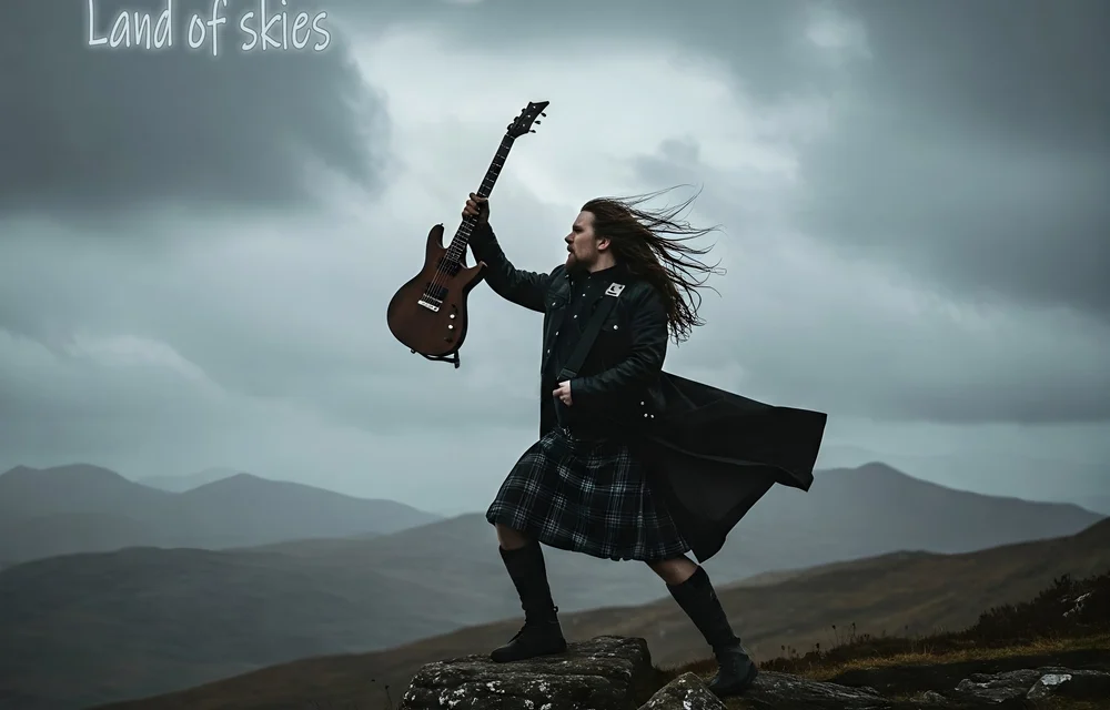 Blucer Folk   – Land of skies – electric guitar instrumental – The soundtrack of the highlands